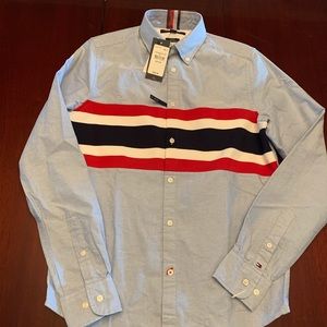 *new* Tommy Hilfiger casual button down shirt